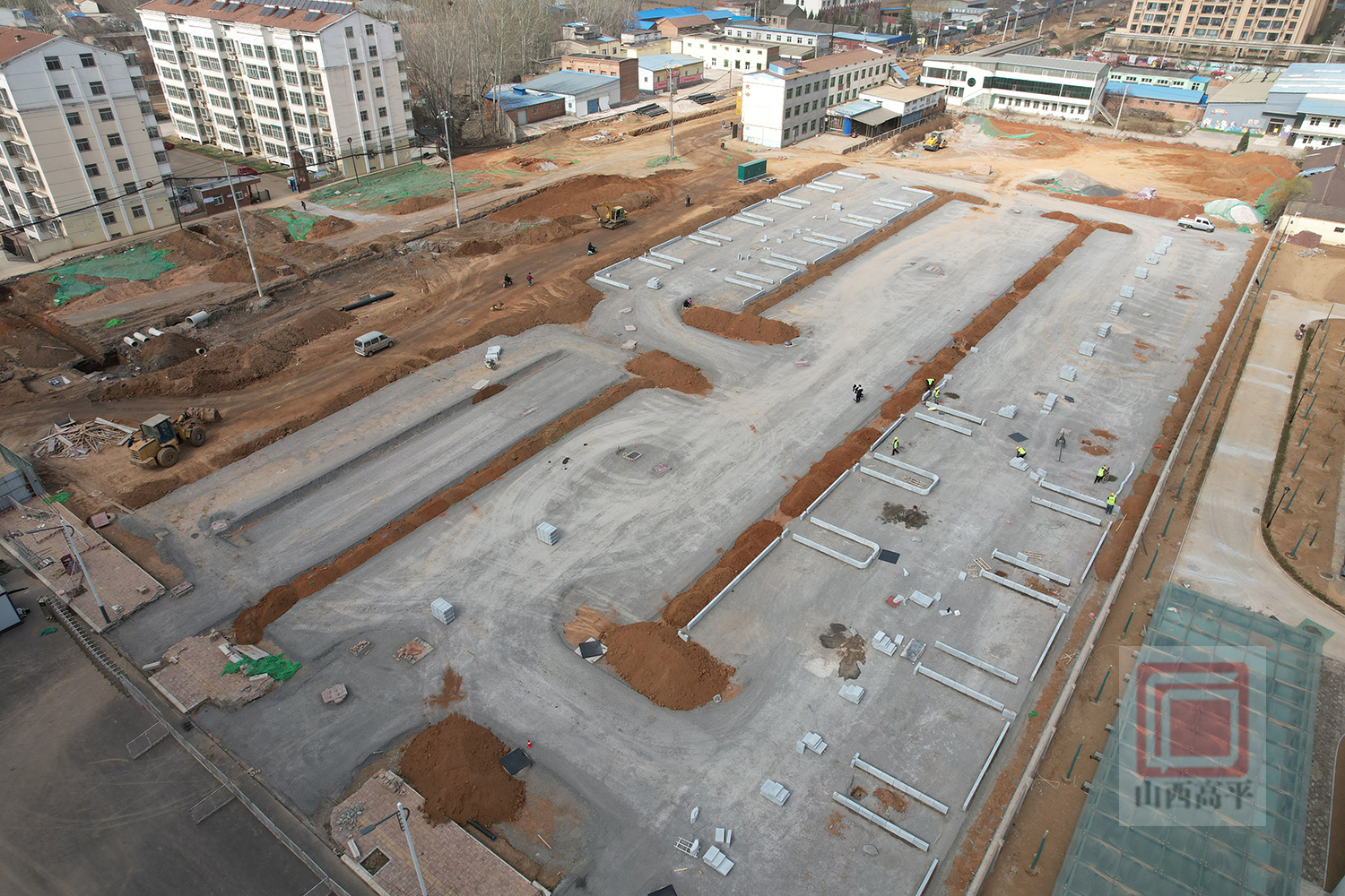 西北片区市政管网改造及配套工程建设加速推进 预计4月底实现主路通车