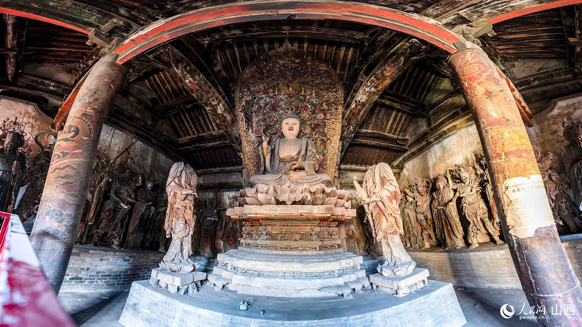  国保山西·映像高平丨方寸之间看铁佛寺彩塑的“木骨铁魂”