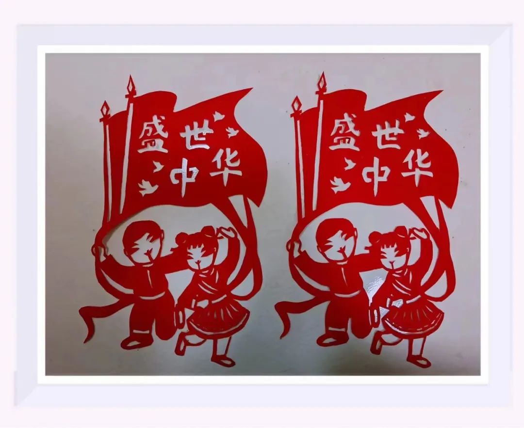 【非遗文化】神农镇：剪纸颂党恩 喜迎二十大