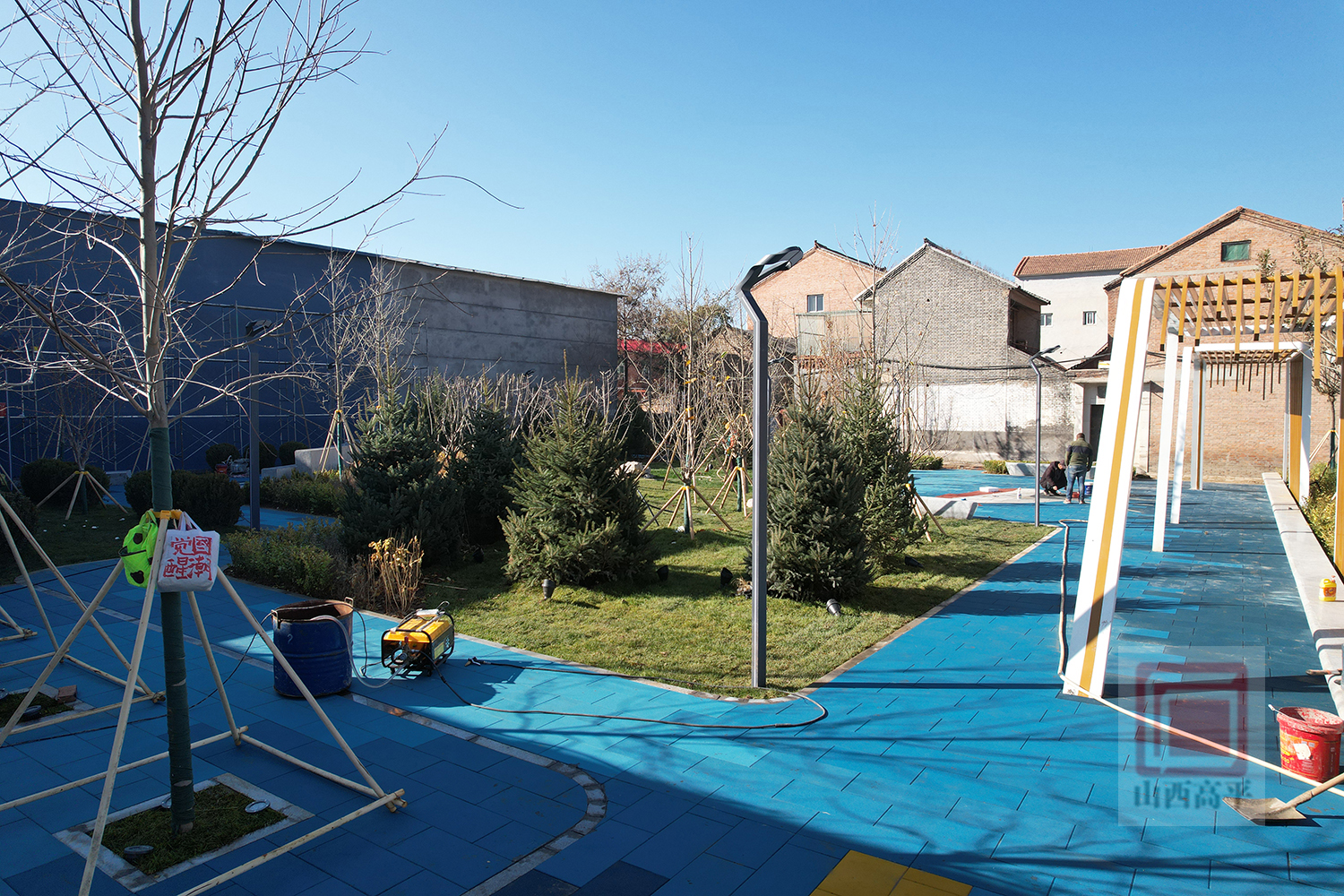  【项目建设冬季行动】“口袋公园”打造家门口的“微幸福”