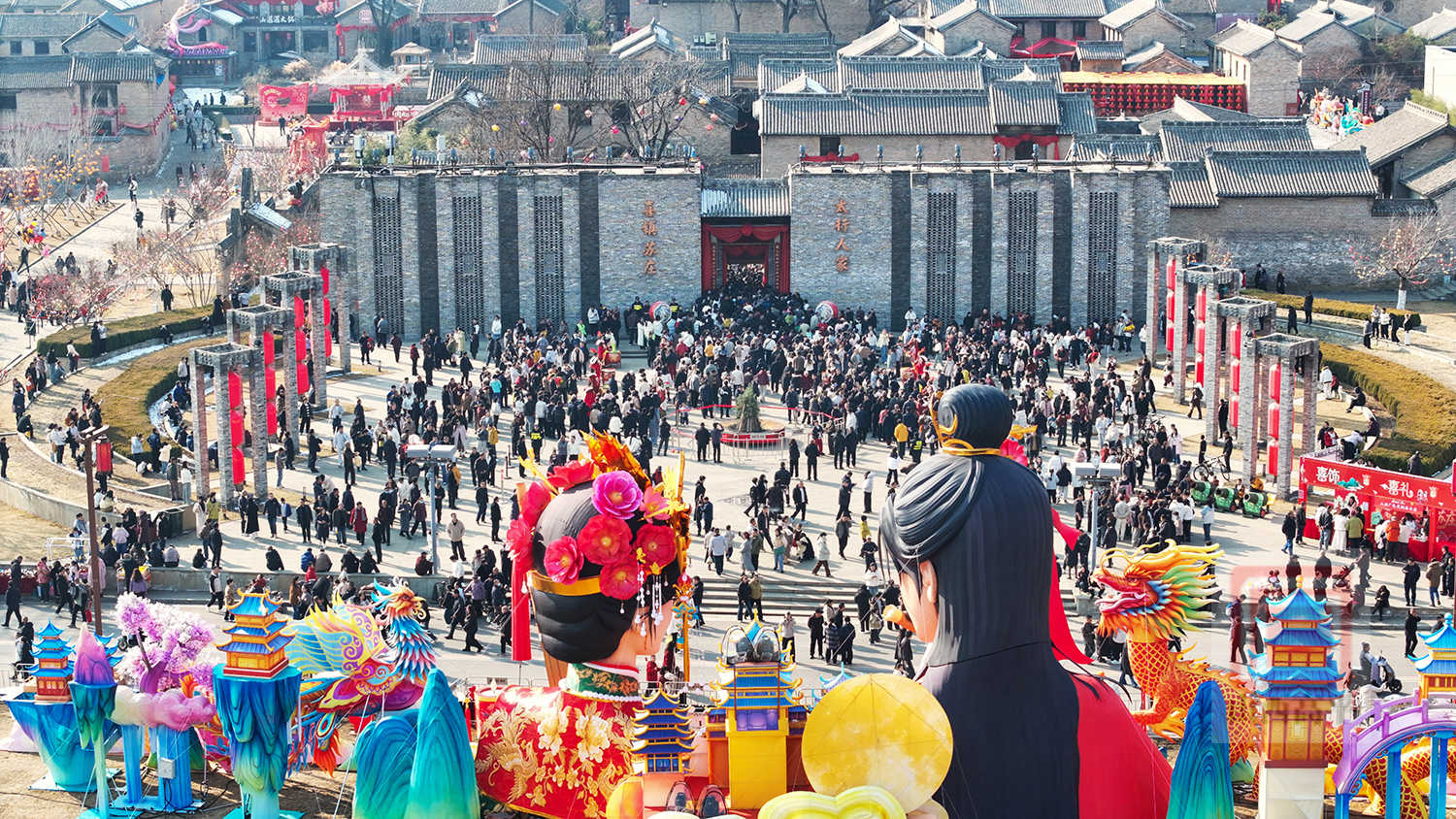 喜镇苏庄：“喜”文化扮靓新春 游客观婚俗、赏非遗、品年味