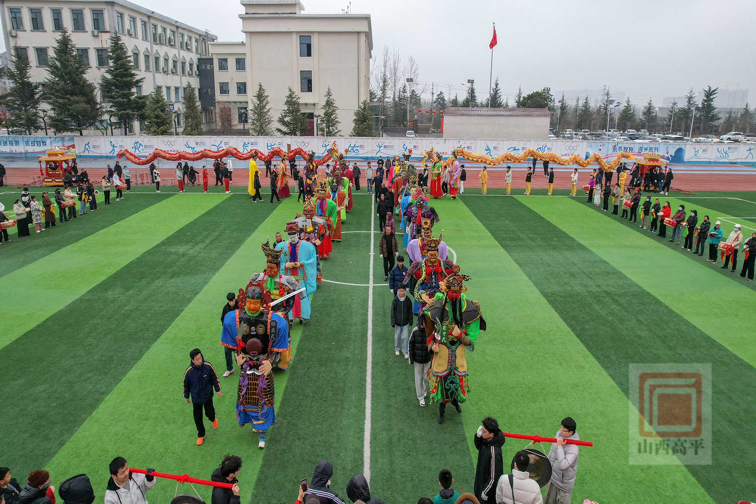 耍乐排练年味浓 铁佛诸天闹元宵