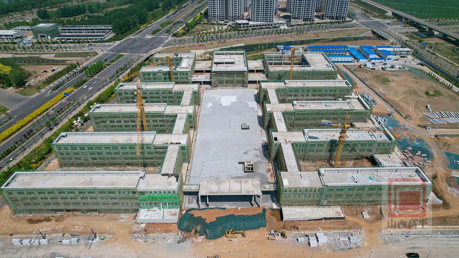 高平市第九中学校:坚守一线保进度 推动项目建设"加速跑"