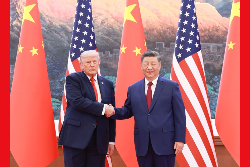 图讯：习近平同美国总统特朗普举行会谈