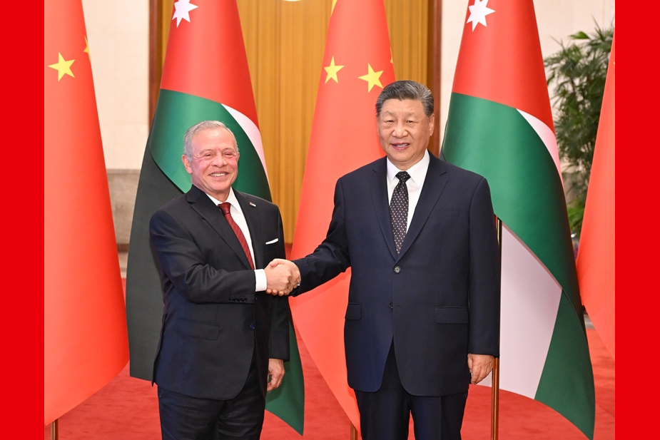 习近平同约旦国王阿卜杜拉二世会谈