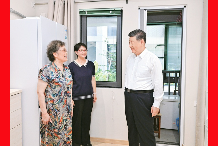 习近平：加强普惠性、基础性、兜底性民生建设