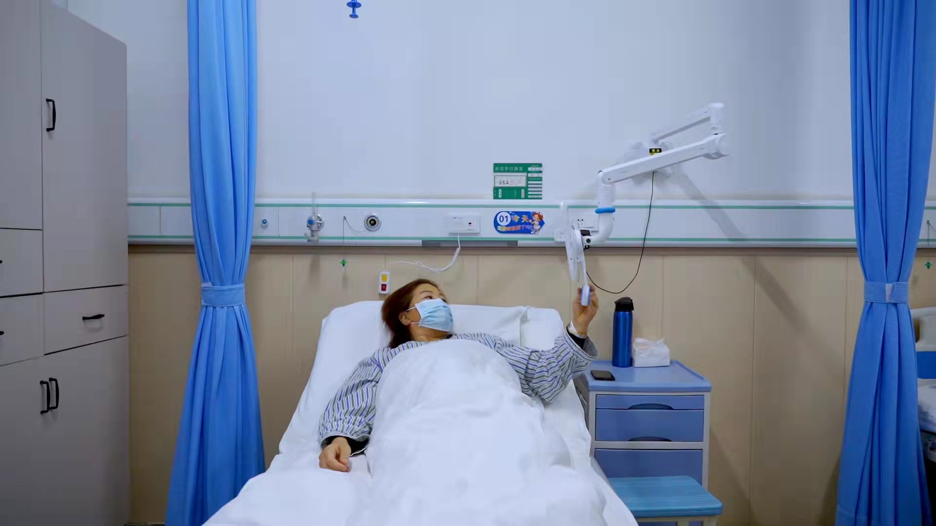 市人民医院智慧病房数字化开启住院新体验