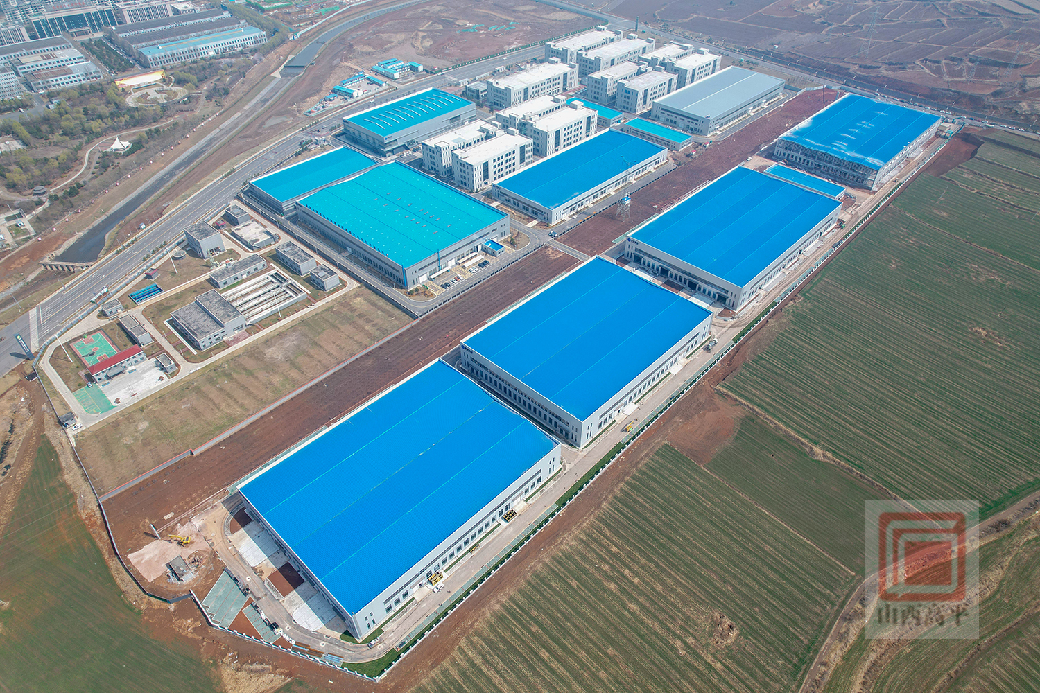 先进装备制造产业园二期项目加快推进预计6月底全面完工