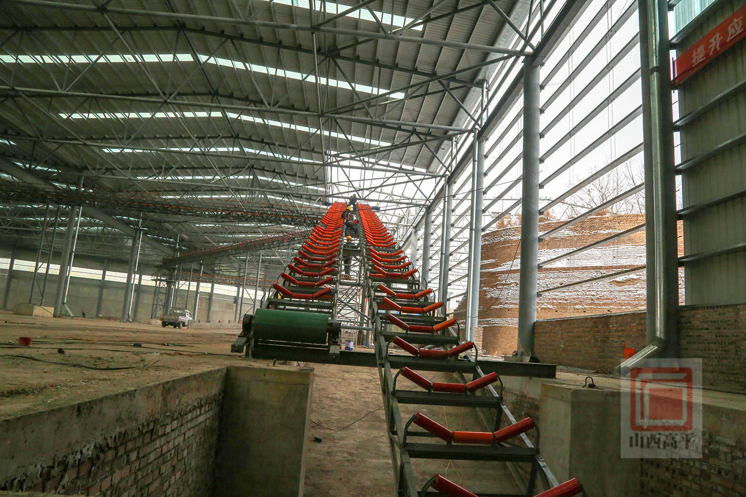 铆足干劲加速跑 煤矸石新型建材加工项目加快建设_高平市人民政府网