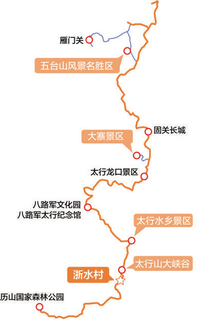 人民日报关注太行一号旅游公路
